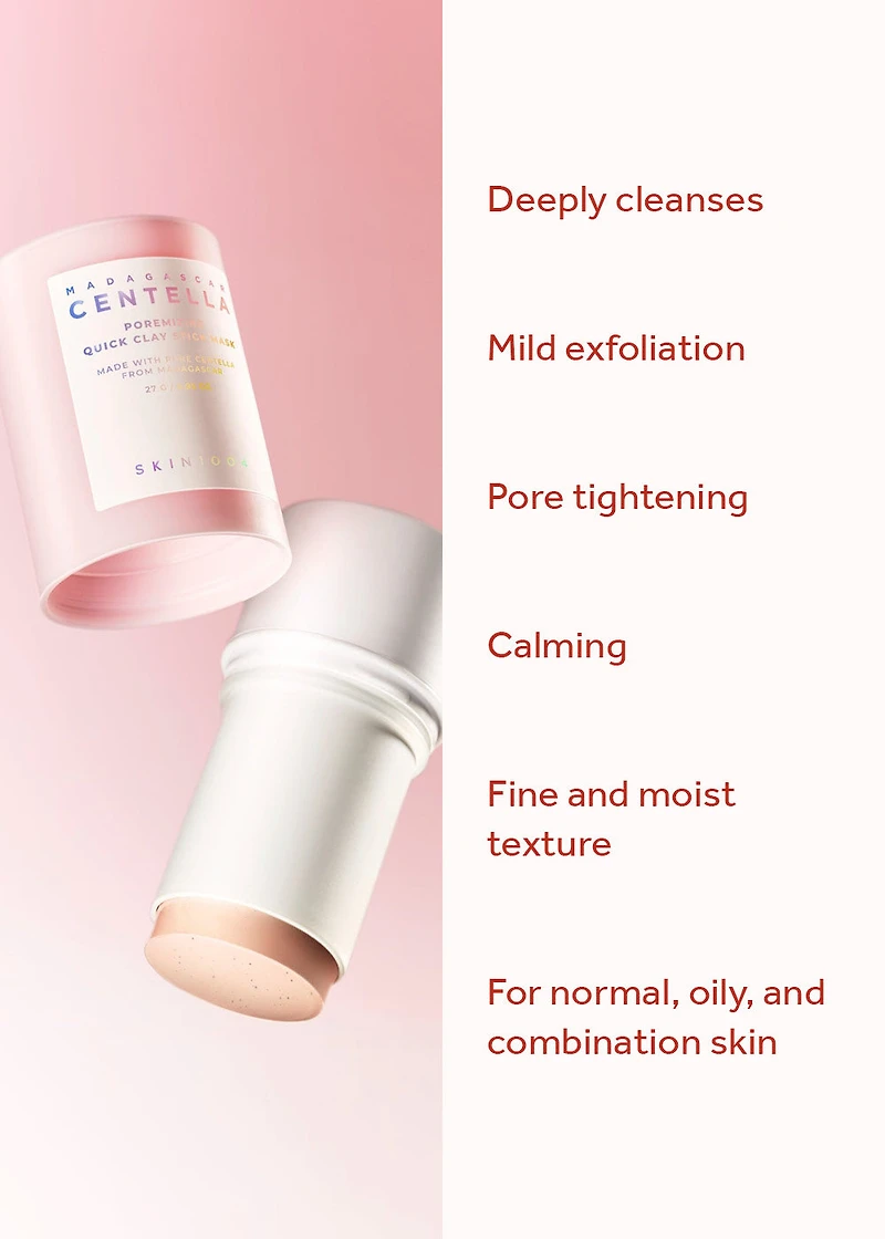 SKIN1004 Madagascar Centella Poremizing Quick Clay Stick Mask 27g