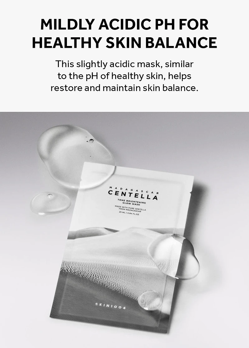 SKIN1004 Madagascar Centella Tone Brightening Glow Mask (1 Sheet)