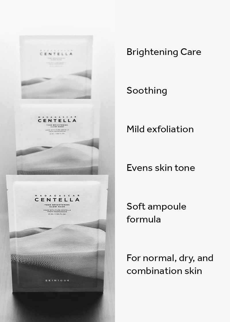 SKIN1004 Madagascar Centella Tone Brightening Glow Mask (1 Sheet)