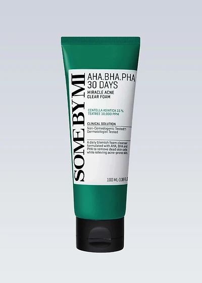 SOME BY MI AHA.BHA.PHA 30 Days Miracle Acne Clear Foam 100ml