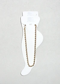 Classic Rope Chain Anklet