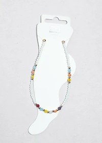 Sunny Day Beaded Anklet
