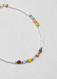 Sunny Day Beaded Anklet