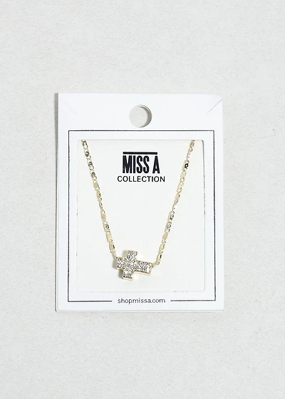 Shine & Grace Cross Necklace