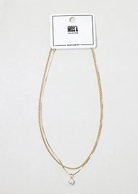 Sweet Pearl Layered Necklace