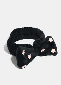 Blossom Plush Spa Bow Headband