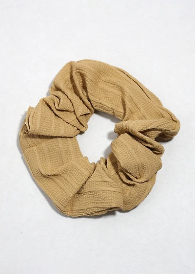 Soft Waffle Cloud Scrunchie