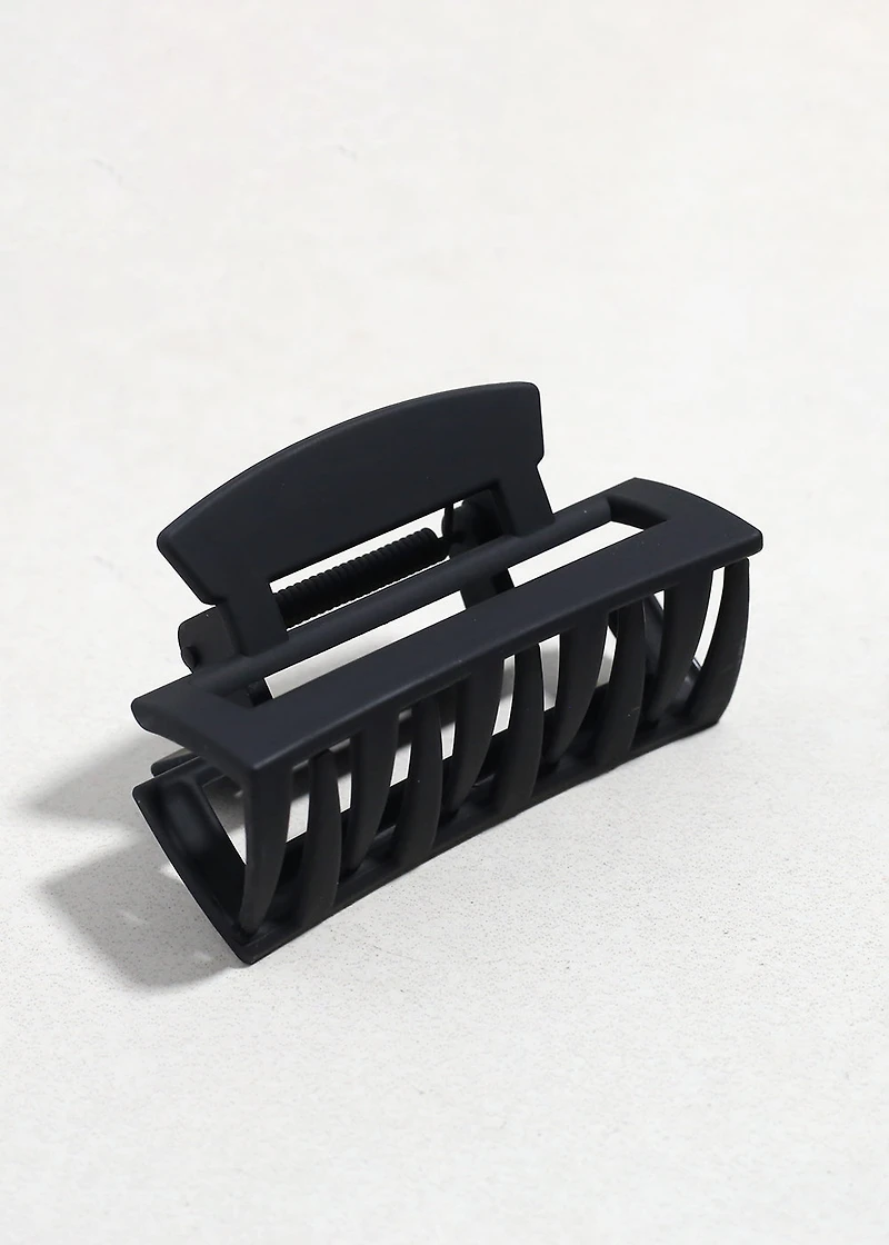 Matte Modern Hair Claw Clip