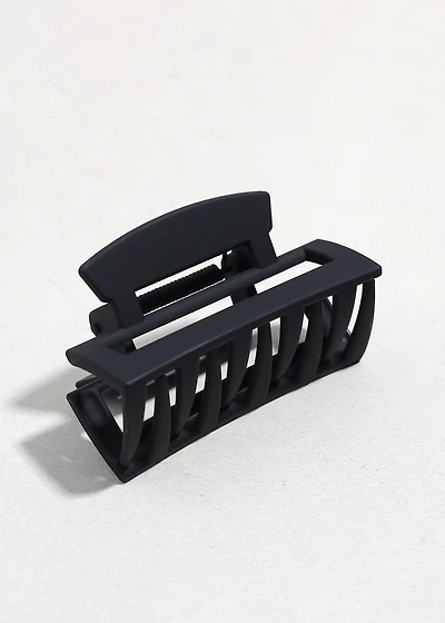 Matte Modern Hair Claw Clip