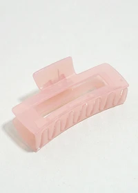 Modern Rectangle Hair Claw Clip