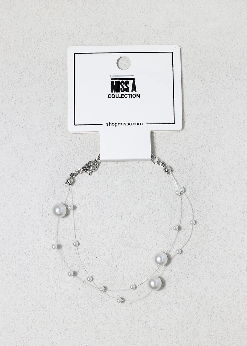 Pearl Whisper Layered Bracelet