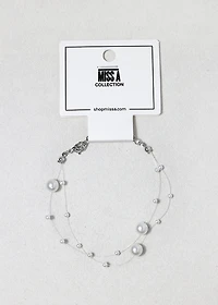 Pearl Whisper Layered Bracelet