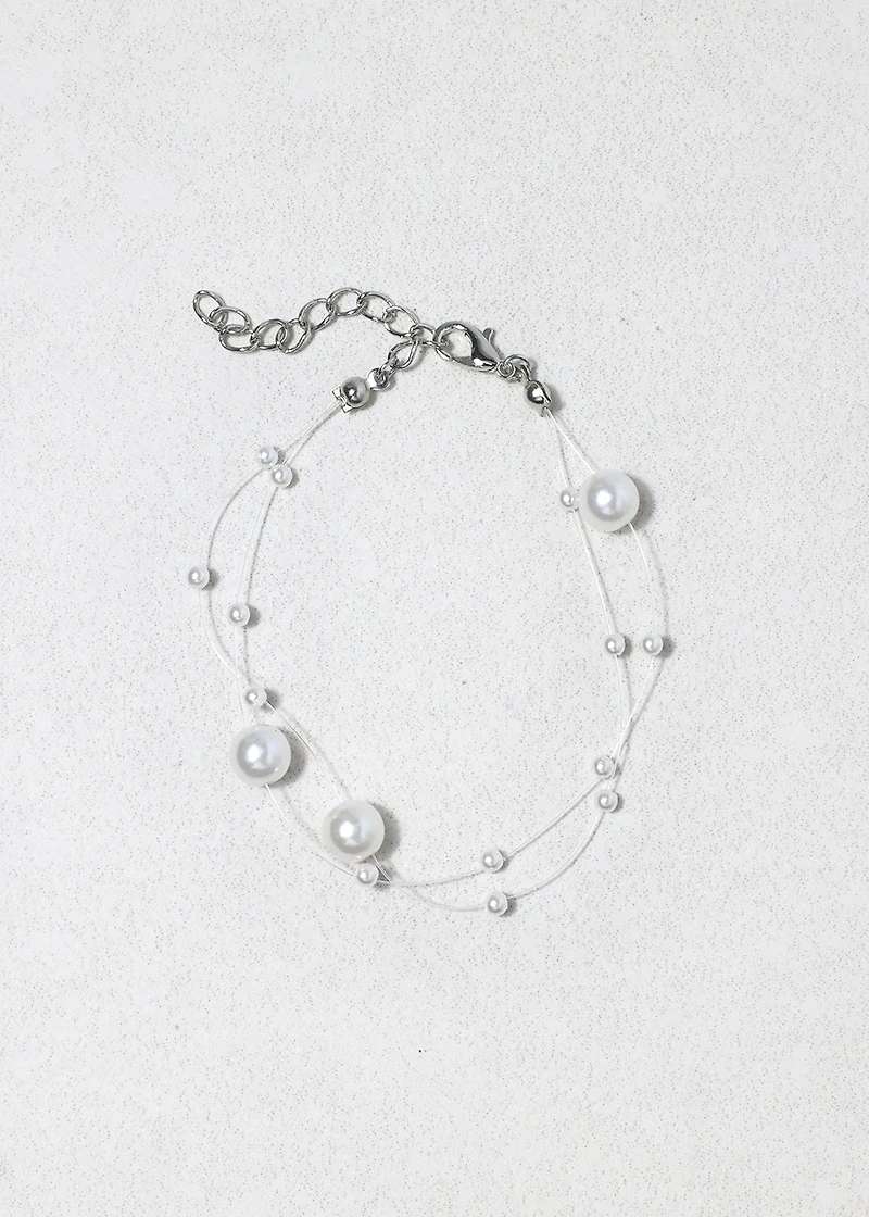 Pearl Whisper Layered Bracelet