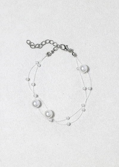 Pearl Whisper Layered Bracelet