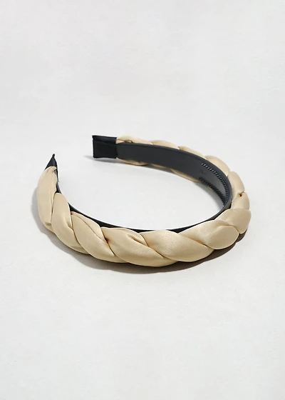 Braided Satin Headband