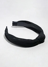 Sculpted Knot Ribbed Headband