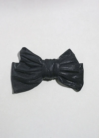 Lumière Sheen Bow Hair Clip