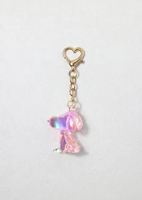 Jelly Glow Snoopy Keychain