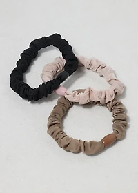Ruched Hair Tie Set