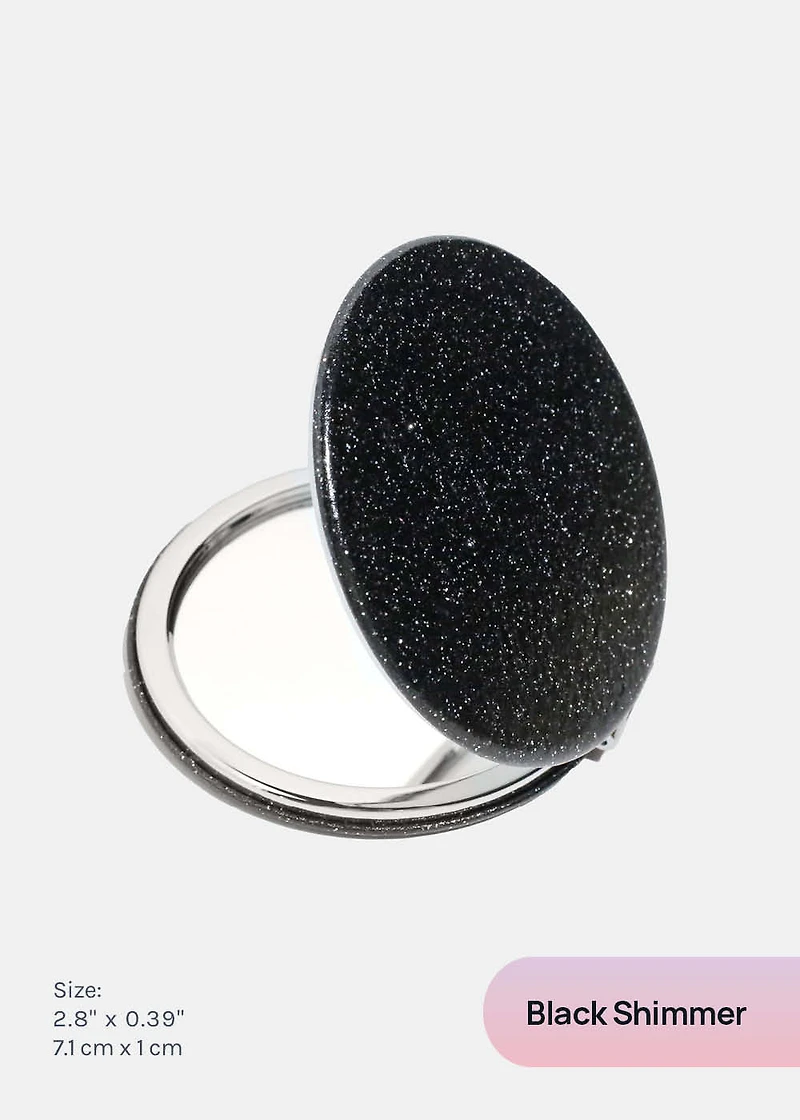 AOA Magnifying Double-Sided Compact Mirror - Shimmer