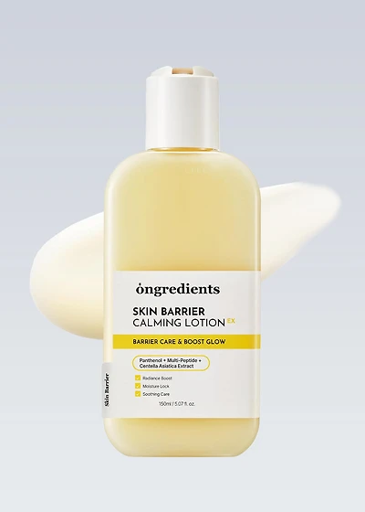 ongredients Skin Barrier Calming Lotion EX 150ml