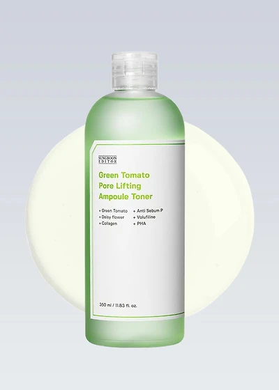 Sungboon Editor Green Tomato Pore Lifting Ampoule Toner 350ml