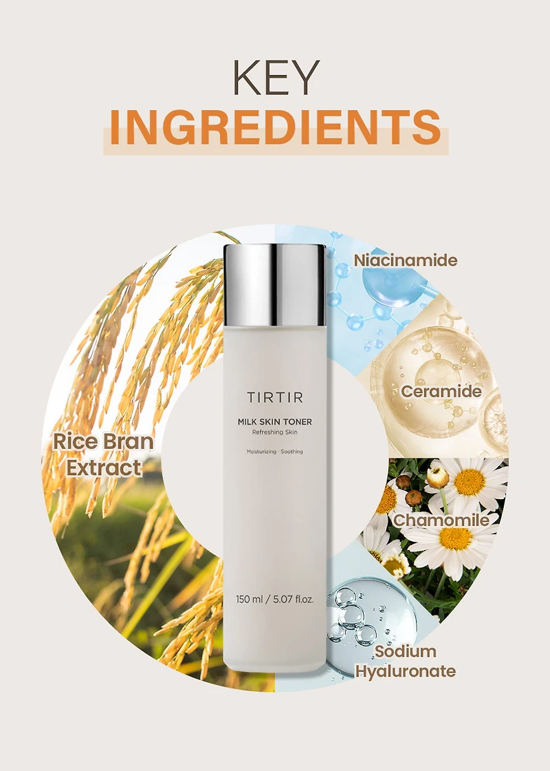 TIRTIR Milk Skin Toner 150ml
