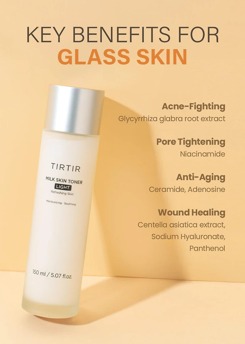 TIRTIR Milk Skin Toner Light 150ml