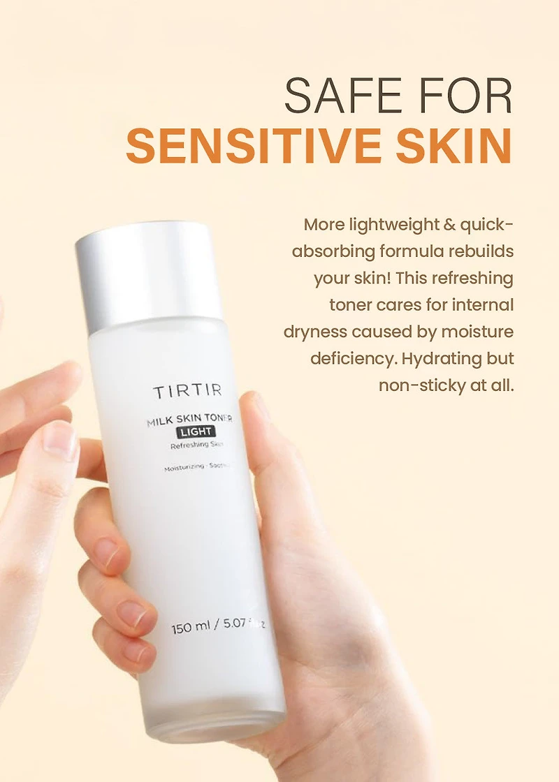 TIRTIR Milk Skin Toner Light 150ml