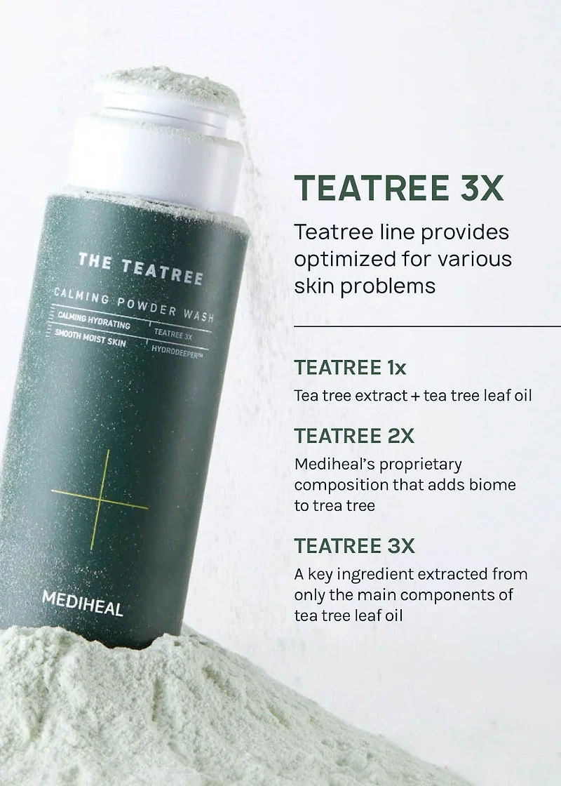 MEDIHEAL The Teatree Calming Powder Wash 50g