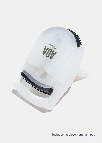 AOA Travel Eyelash Curler with Built-In Comb