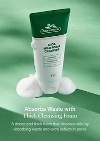 VT Cica Mild Foam Cleanser 300ml