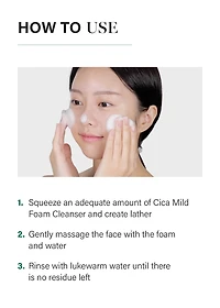 VT Cica Mild Foam Cleanser 300ml