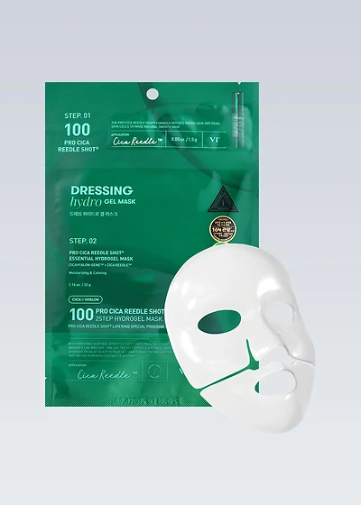 VT Pro Cica Reedle Shot 100 2-Step Hydrogel Mask (1 Mask)