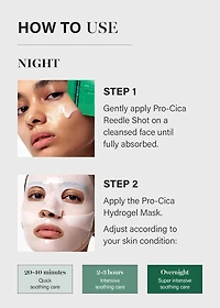 VT Pro Cica Reedle Shot 100 2-Step Hydrogel Mask (1 Mask)