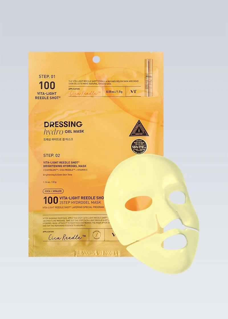VT Vita-Light Reedle Shot 100 2-Step Hydrogel Mask (1 Mask)