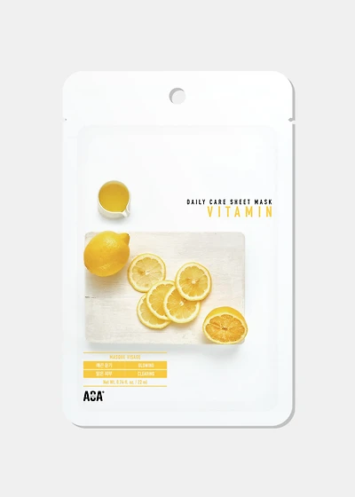 AOA Skin Vitamin Daily Care Sheet Mask