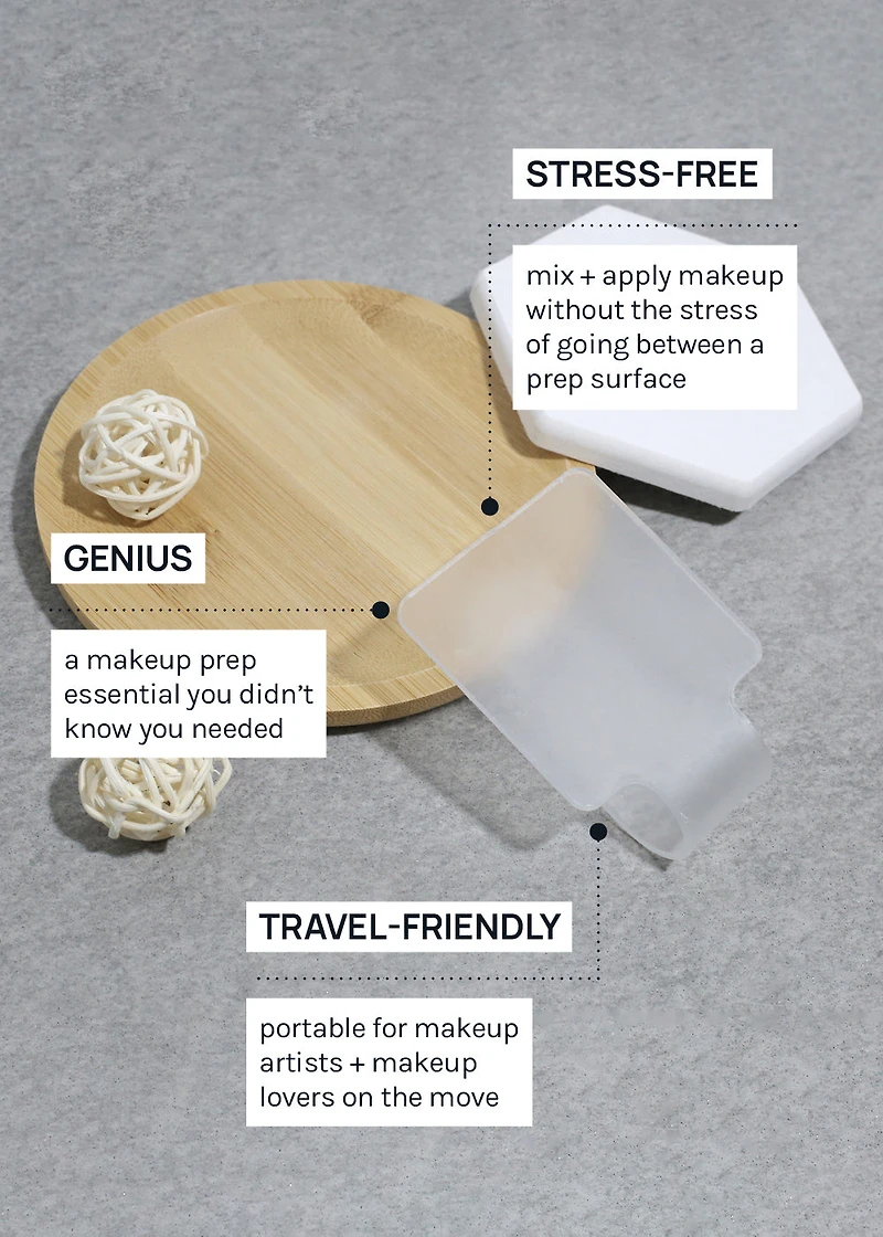 AOA Acrylic Makeup Hand Palette