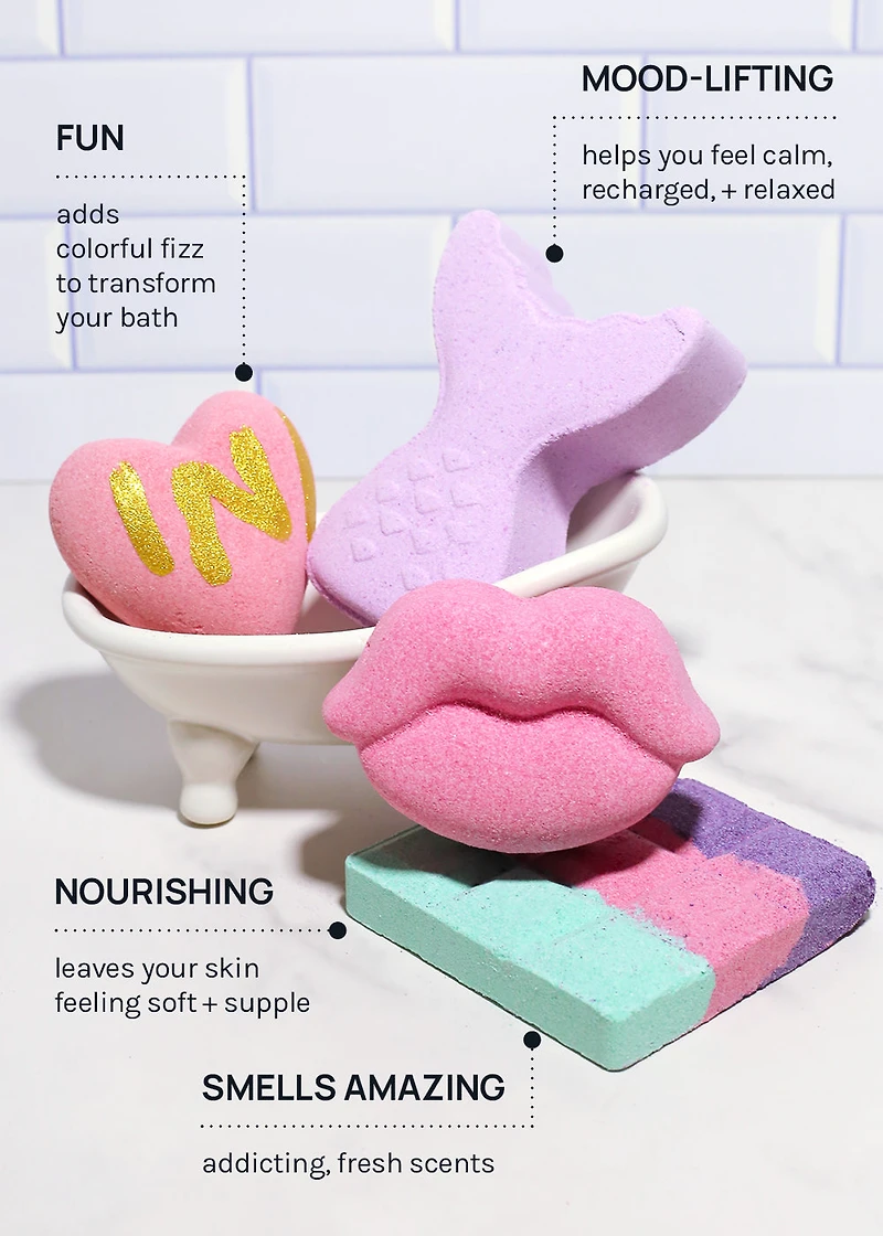 AOA Bath Bomb - Mermaid Tail