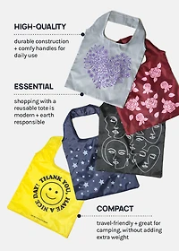Official Key Items ReUse-able Tote: Faces