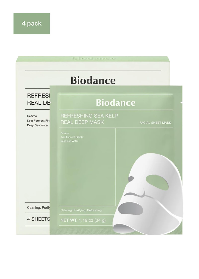 Biodance Refreshing Sea Kelp Real Deep Mask