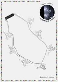 Miss A Christmas Light-Up Necklace Reindeer