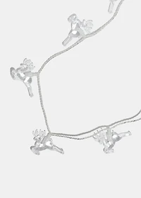 Miss A Christmas Light-Up Necklace Reindeer
