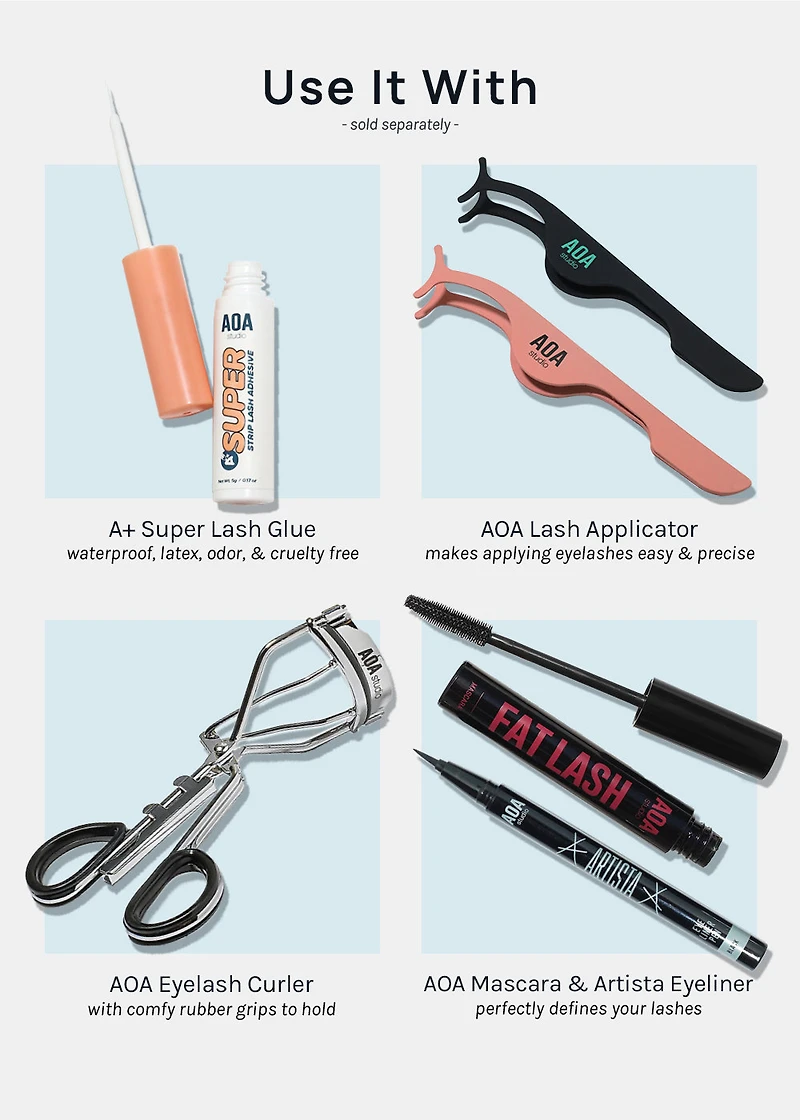 D-LUX Curl Premium Faux Mink Lashes - Sophia