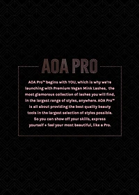 AOA Pro Magnetic Eyeshadow Palette - Black Large