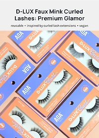 D-LUX Curl Premium Faux Mink Lashes - Sophia