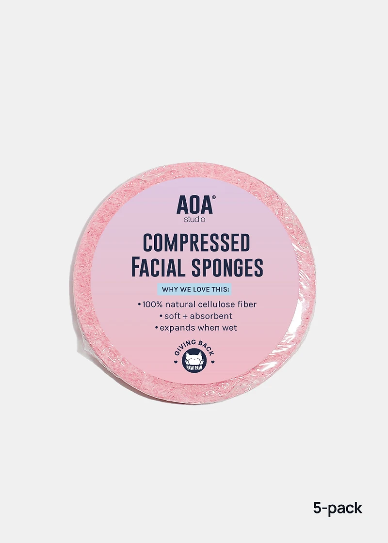 AOA Compressed Facial Sponges