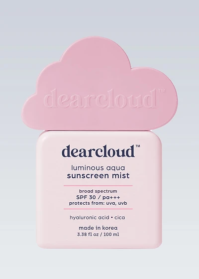 dearcloud Luminous Aqua Sunscreen Mist 100ml