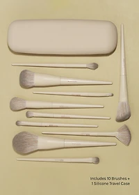 AOA Hero Brush Set + Silicone Travel Case