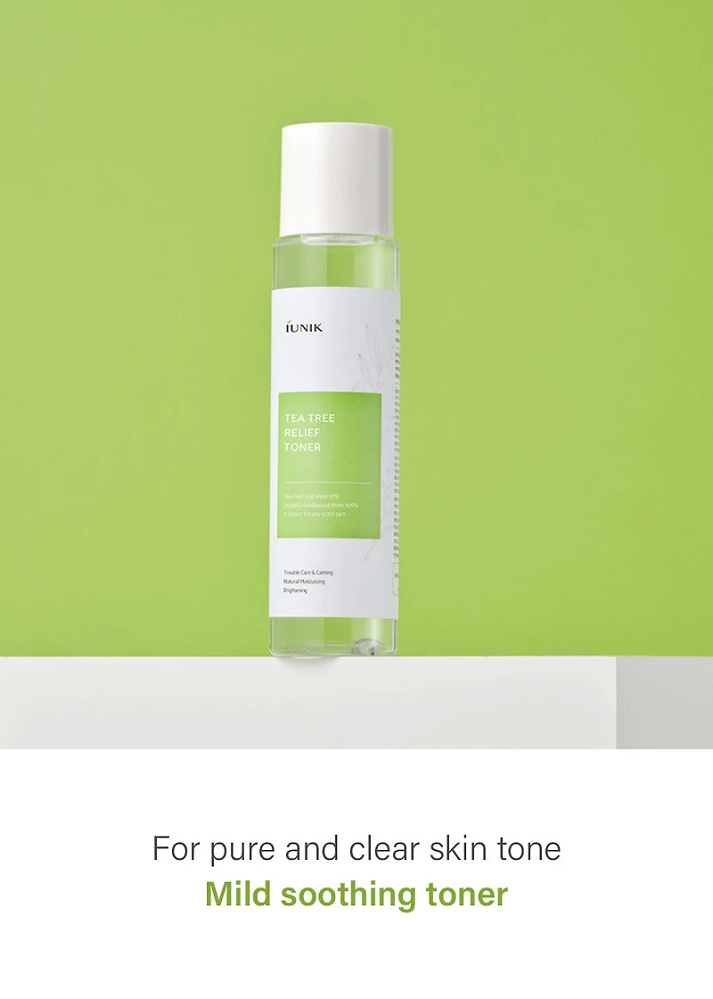 iUNIK Tea Tree Relief Toner 200ml